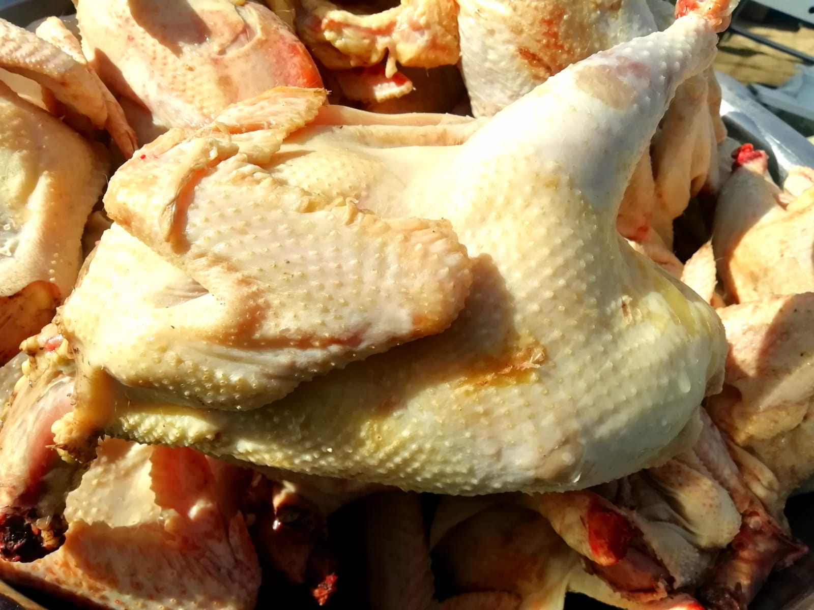 Chicken cooked